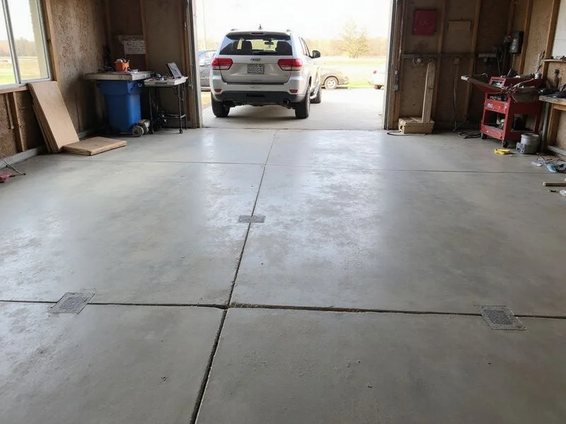 Garage Floor Leveling project 4
